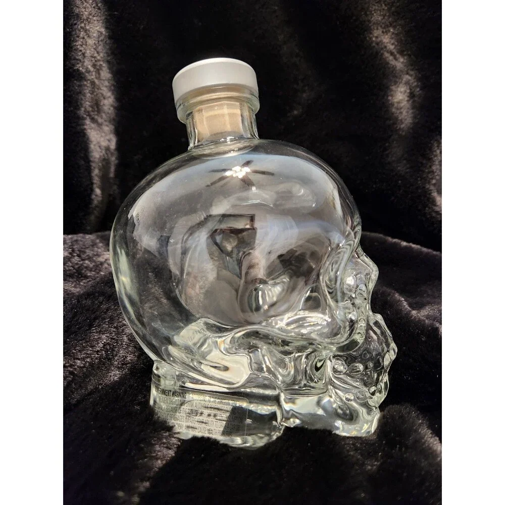 Crystal Head Vodka Skull Bottle 750 ml w/Original Cork - Empty Bottle